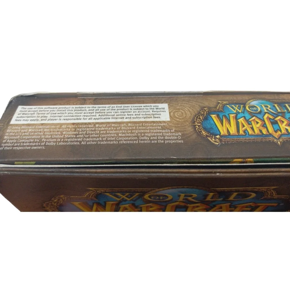 VTG WORLD OF WARCRAFT Original Big Box PC Windows Game Blizzard; New Open‎ Box